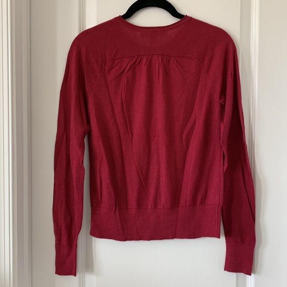 NWT LOFT Crew Neck Buttoned Down Cardigan Sweater - Picture 11 of 12